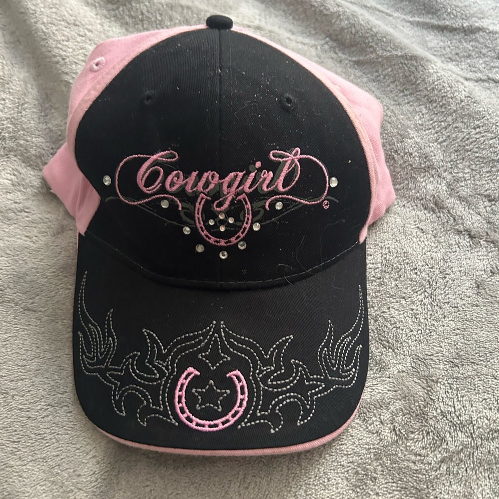 Pink cowgirl hat